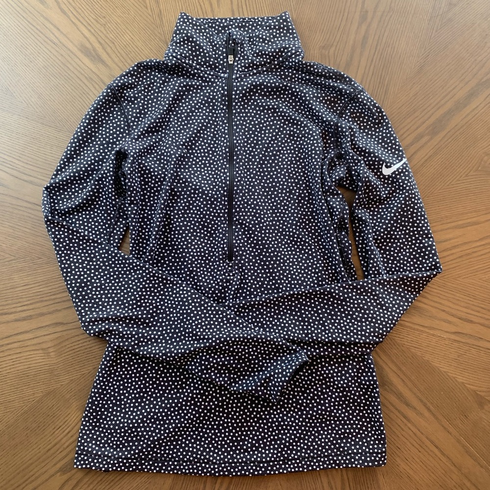 Nike Women’s Dri-fit Quarter Zip Long Sleeve
